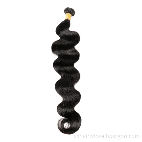Free samples of 10-26 inch virgin hair from India Body Wave 1 Bundles Unprocessed Virgin Human Hair Brazilian Hair Bundles